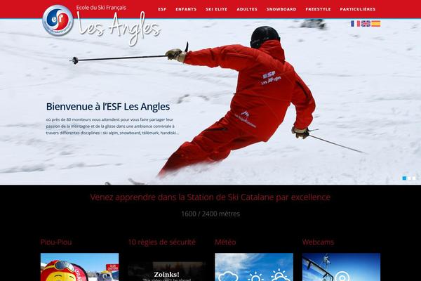 Blade theme site design template sample