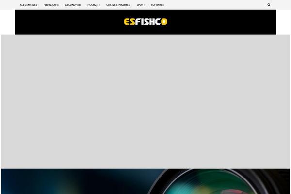 Veronika theme site design template sample