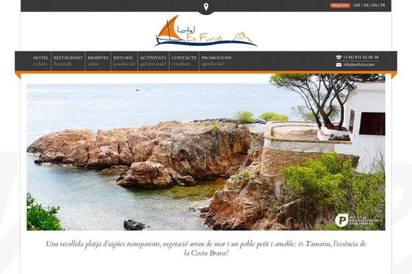 Nice Hotel theme site design template sample