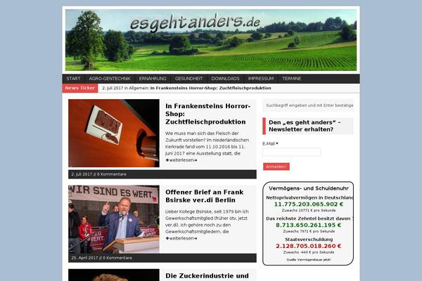 MH Magazine Child theme site design template sample