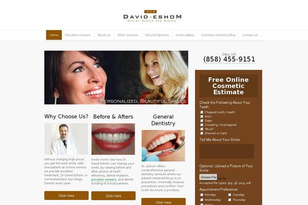 Site using Go_portfolio plugin