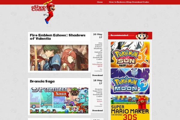 DualShock theme site design template sample