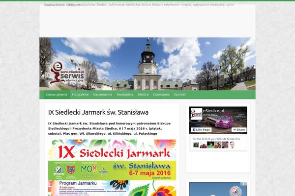 Travelify theme site design template sample