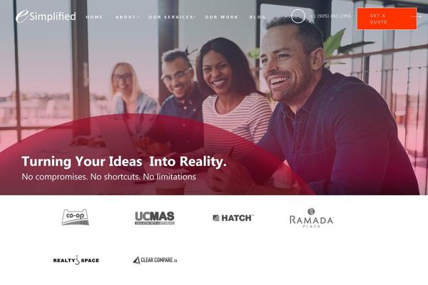 Es theme site design template sample