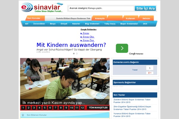 esinavlar.com site used Mosmor