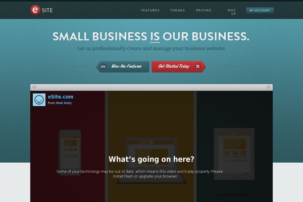 front-end theme websites examples