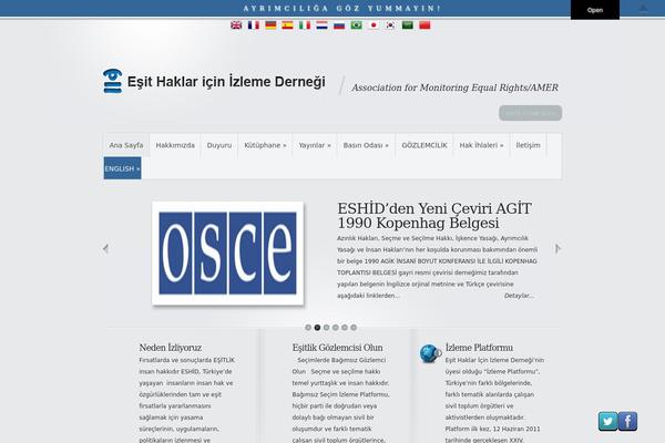 Minimal theme site design template sample