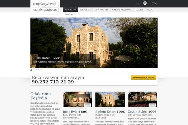 eskidatcaevleri.com site used Paradisehotel