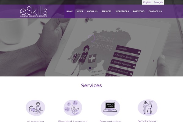 Elision theme site design template sample