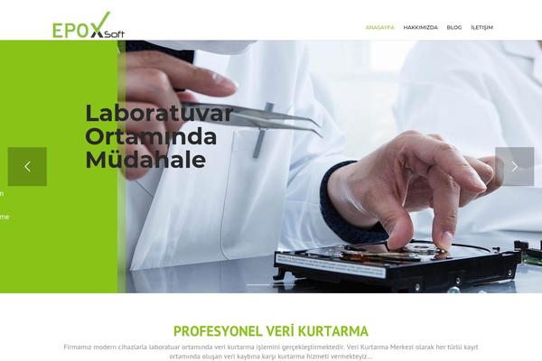 Industrial theme site design template sample