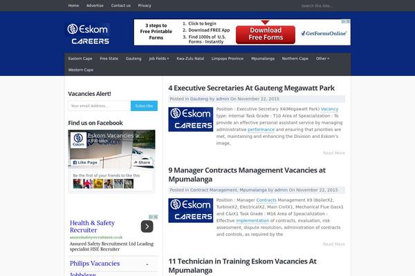 JustBlue theme site design template sample