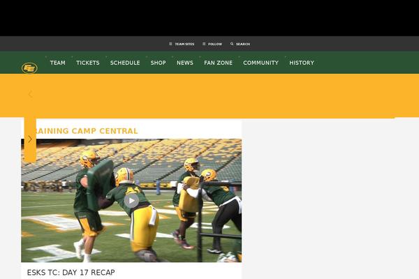 Cfl.ca theme site design template sample