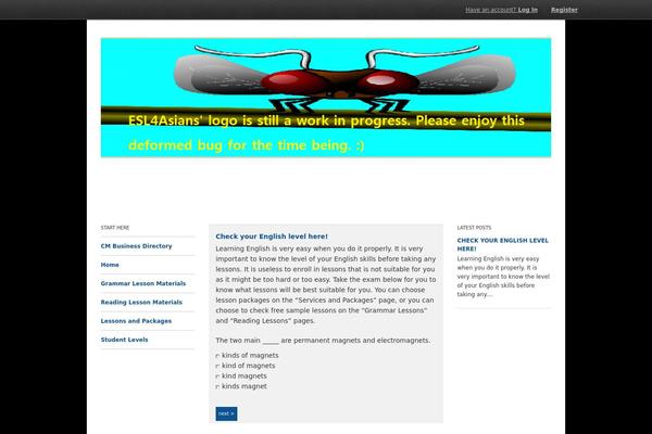 Academica theme site design template sample