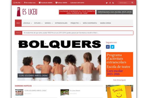 Magaziner theme site design template sample