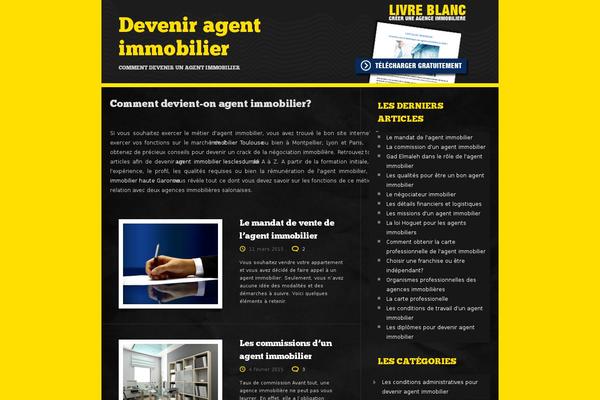 Fanwood theme site design template sample