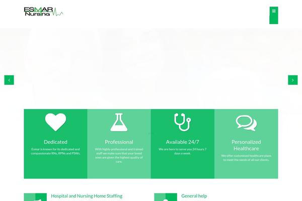 Clinico theme site design template sample