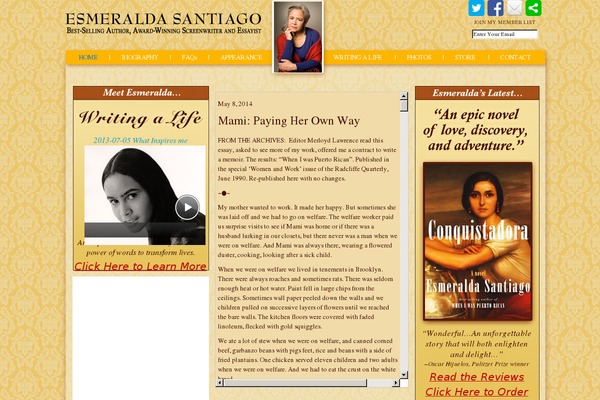 esmeraldasantiago.com site used Corpvox.1