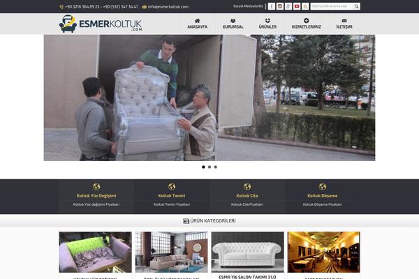 Safirkurumsal theme site design template sample