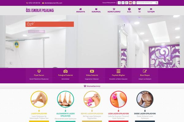 Safirkurumsal theme site design template sample