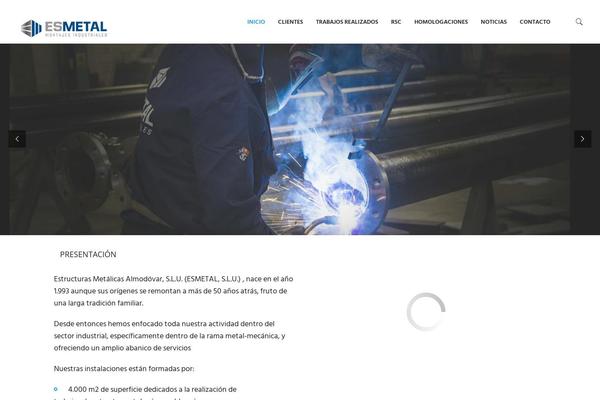 Site using Thrump-portfolio-builder plugin