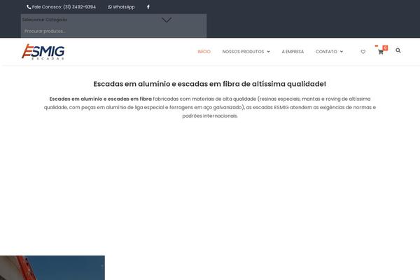 Woovina theme site design template sample