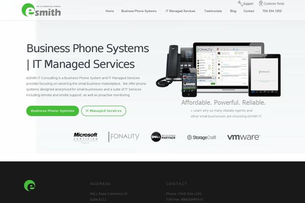Site using GS Testimonial Slider plugin