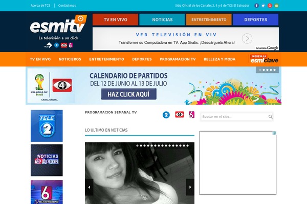 esmitv.com site used Newsbox-plus