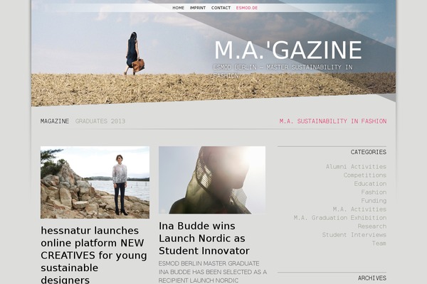 esmod theme websites examples