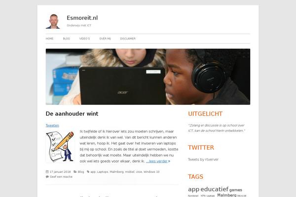 Tiny Framework theme site design template sample