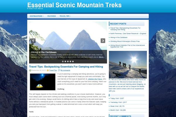 Travelpro theme site design template sample