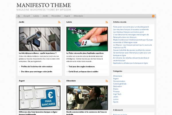 esn-nice.fr site used Manifesto