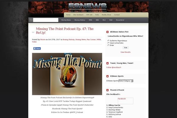 Site using WP Mobile Edition plugin