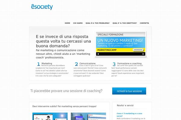 esociety.biz site used Concept