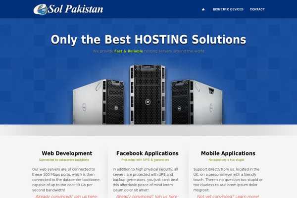 Cloudhost theme site design template sample