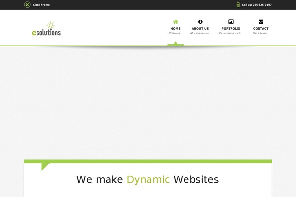 Pocket theme site design template sample
