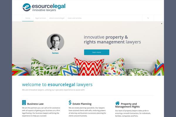 Nova theme site design template sample