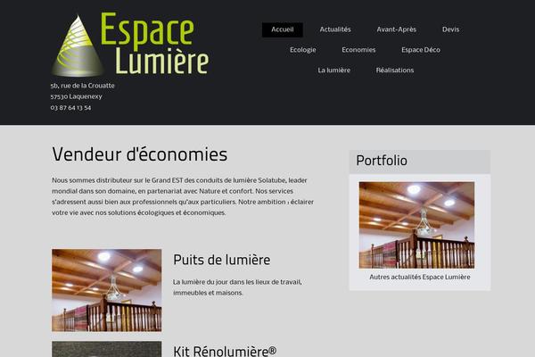 Alexandria theme site design template sample