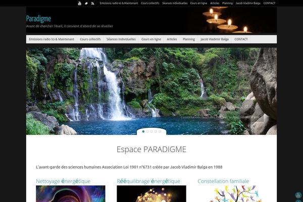 Tempera theme site design template sample