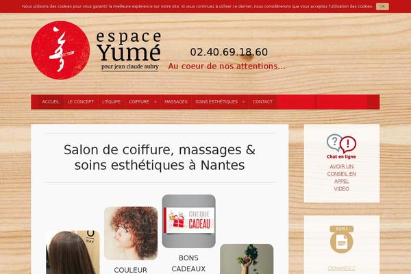 Storefront theme site design template sample