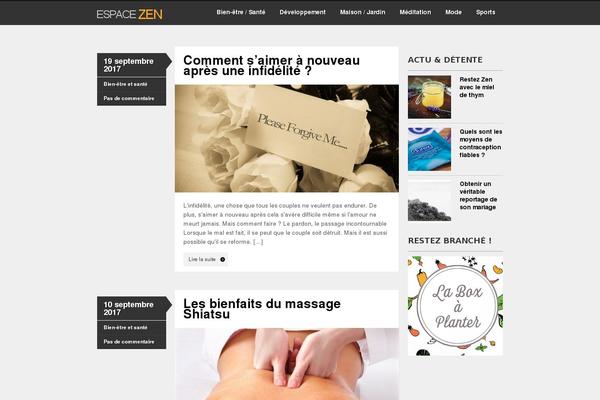 Skeptical theme site design template sample