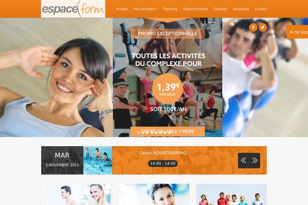 Sport theme site design template sample