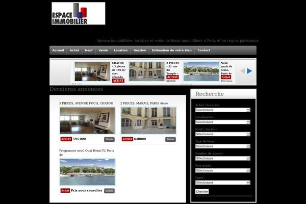 espaceimmobilier-sine.com site used Smoothv4.1