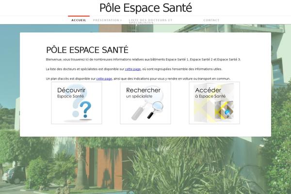 espaces-sante.com site used X Child