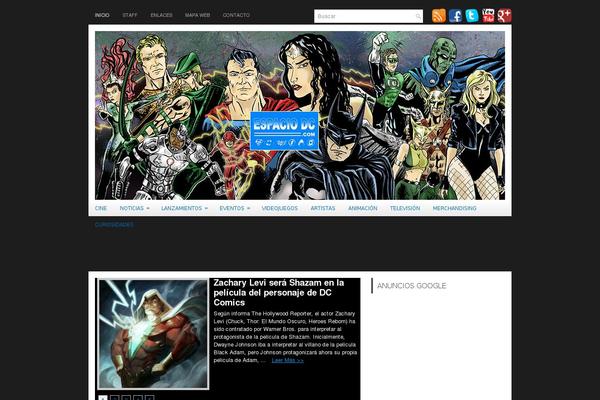 espaciodc.com site used Newscard-child