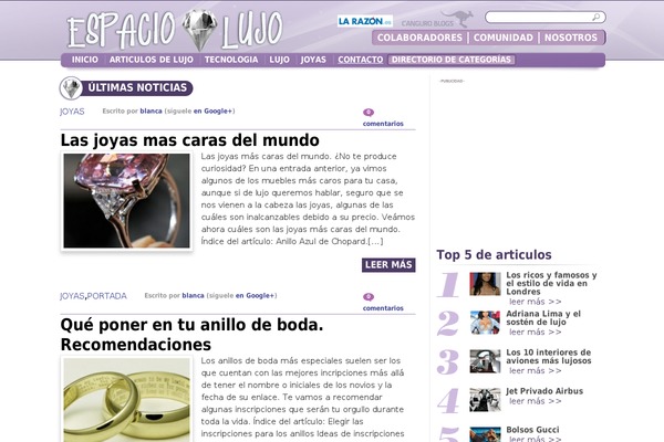 Canguro theme site design template sample
