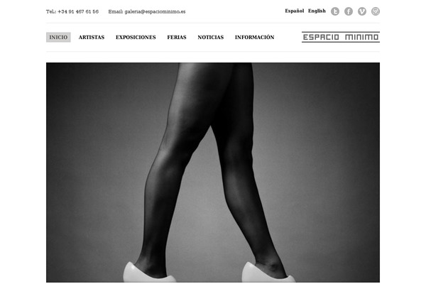 Equilibrium theme site design template sample