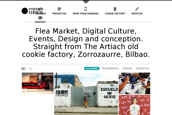 Daisho theme site design template sample