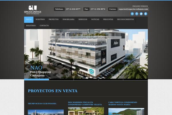 Globex theme site design template sample
