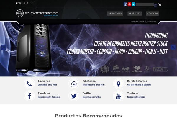 Site using Woocommerce-mercadopago plugin