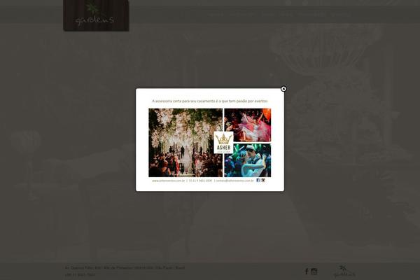 Site using Ultimate Modal plugin